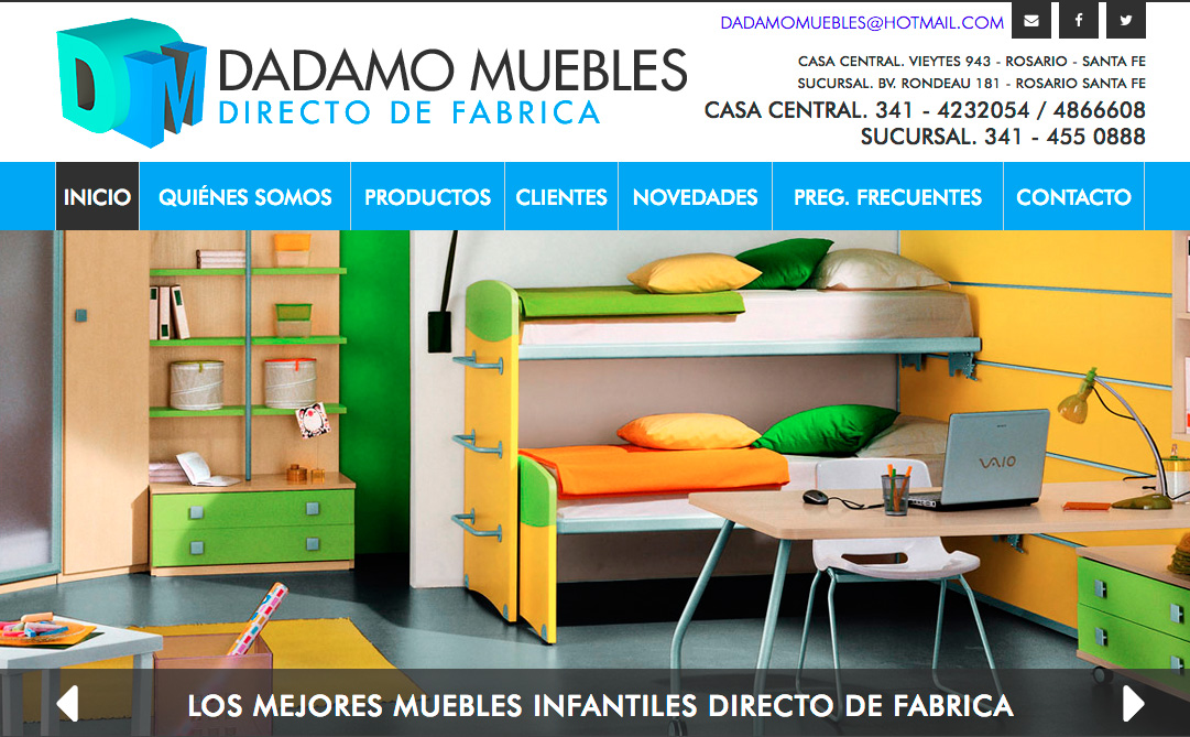 DADAMO MUEBLES – Fábrica de Muebles Rosario