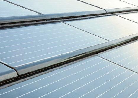 Las tejas solares vestirán las casas del futuro