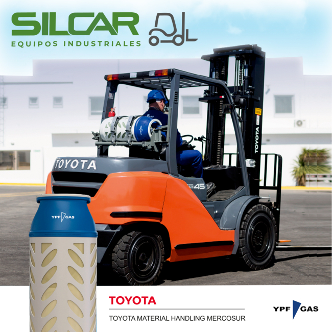 Grupo Silcar fue seleccionado para probar la eficacia de las garrafas plásticas en sus autoelevadores