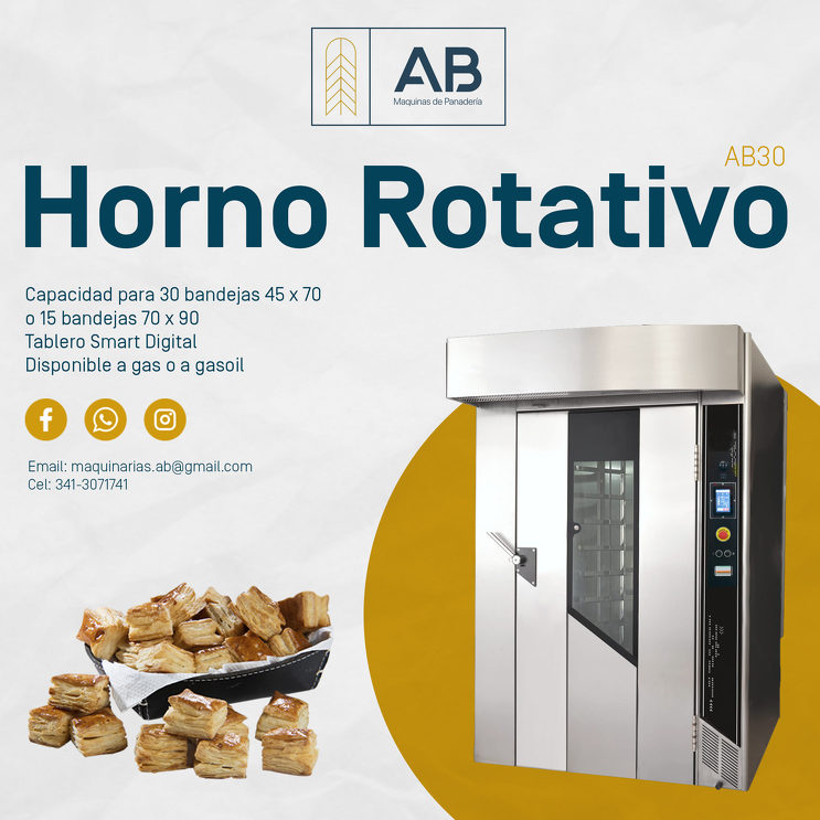 Horno rotativo de 15 bandejas en Argentina | Clasf casa-y-jardin