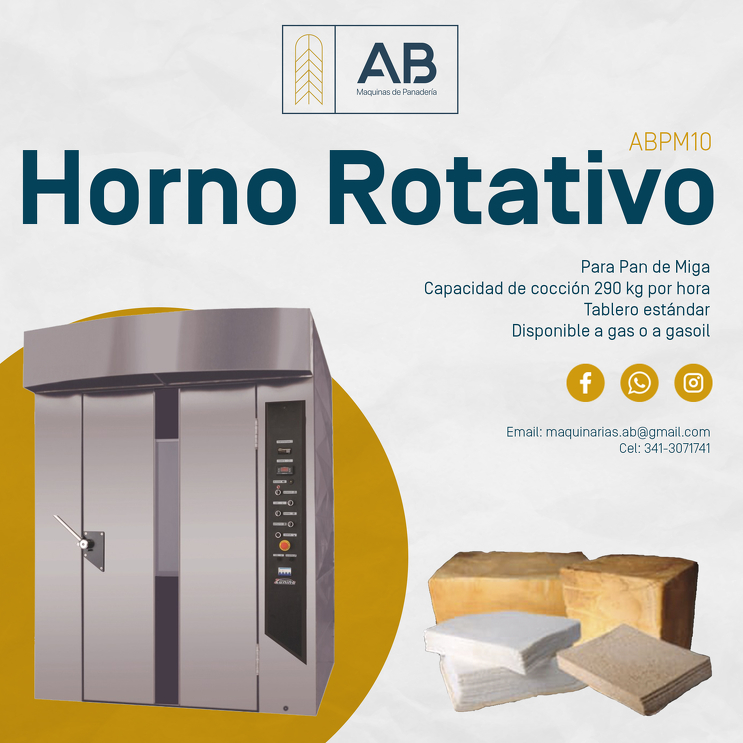 Horno Rotativo AB30