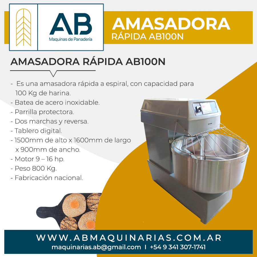 AMASADORA RAPIDA AB100N