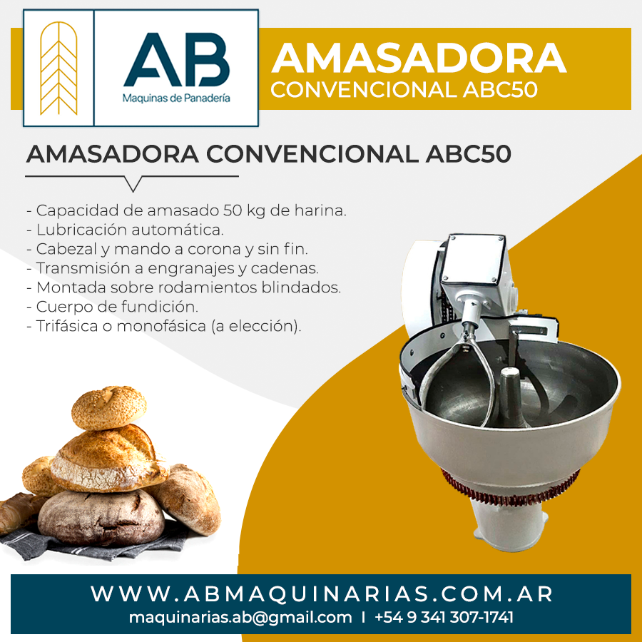 Amasadora convencional