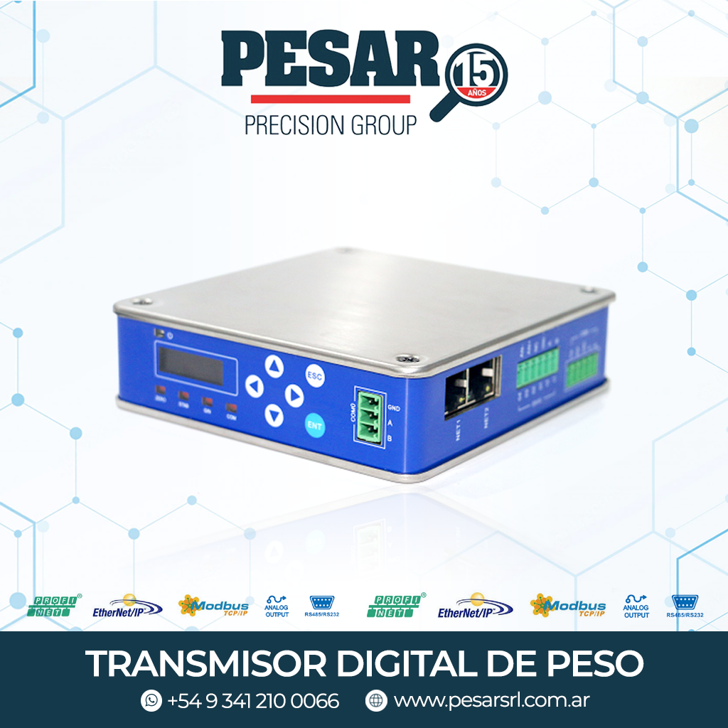 Transmisor de peso