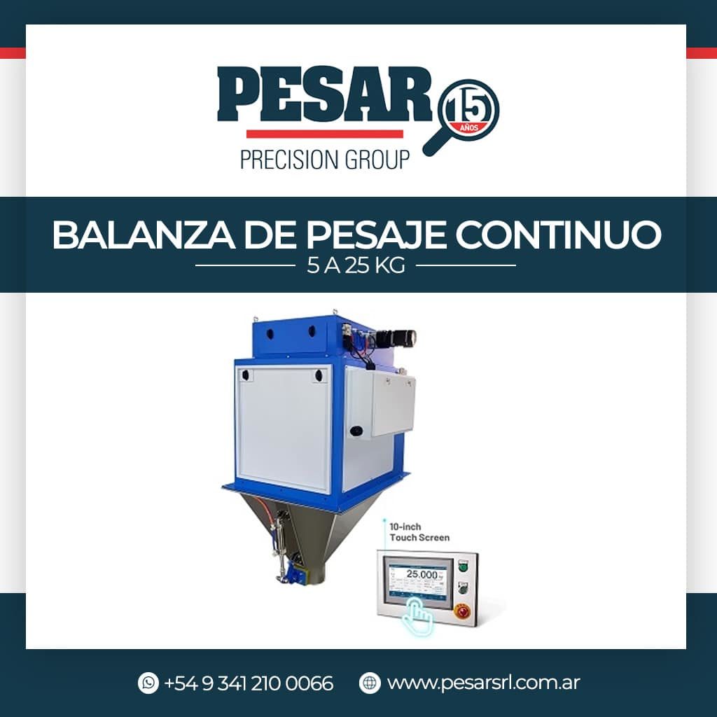 Balanza de pesaje continuo