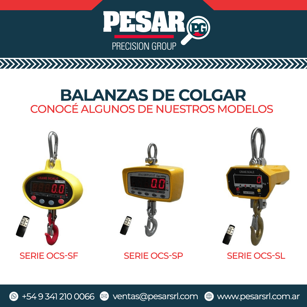 Balanzas de colgar