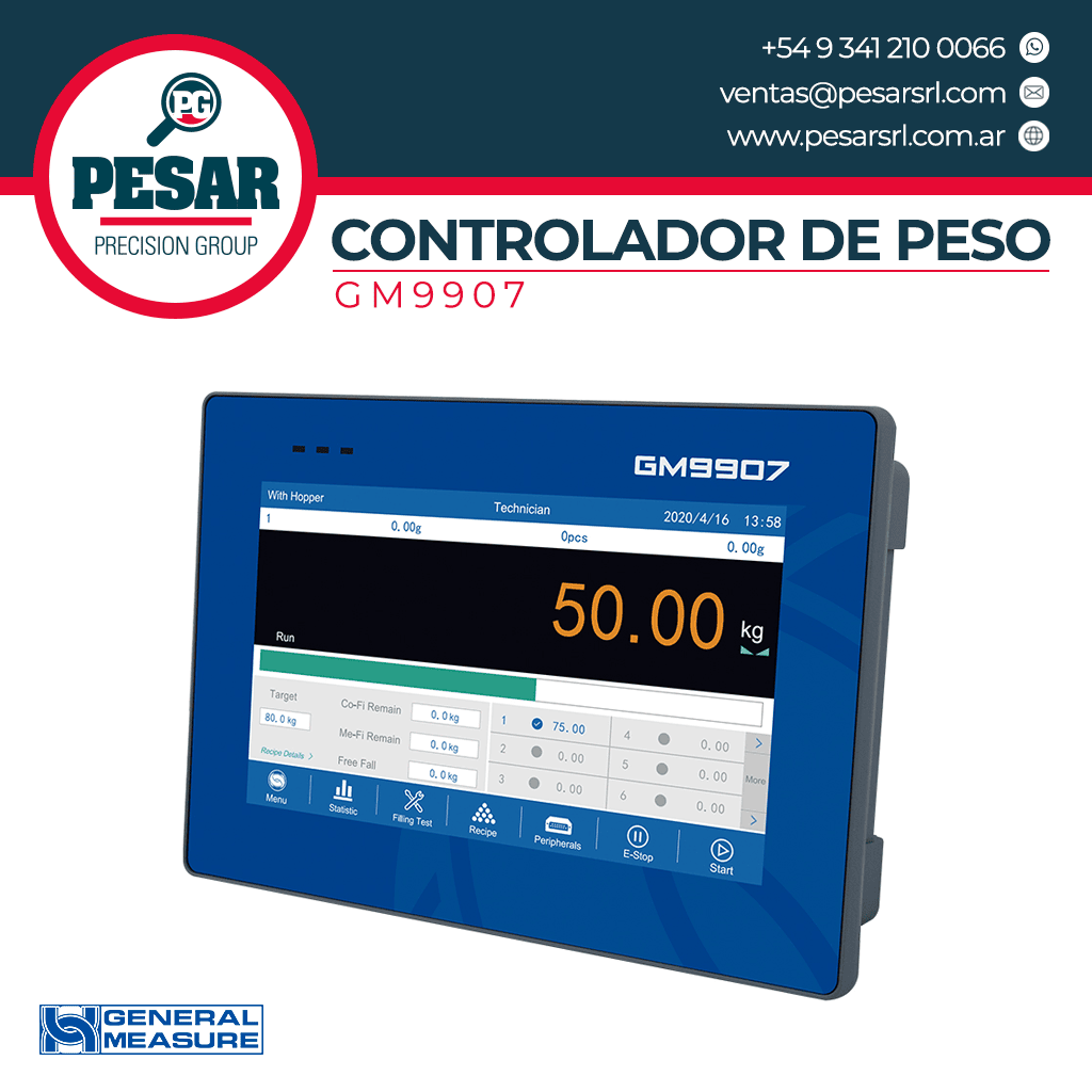 Controlador de peso