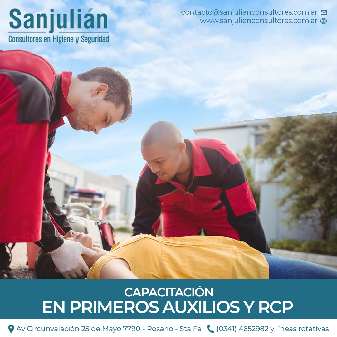 Capacitaciones SanJulián en Primeros Auxilios y RCP