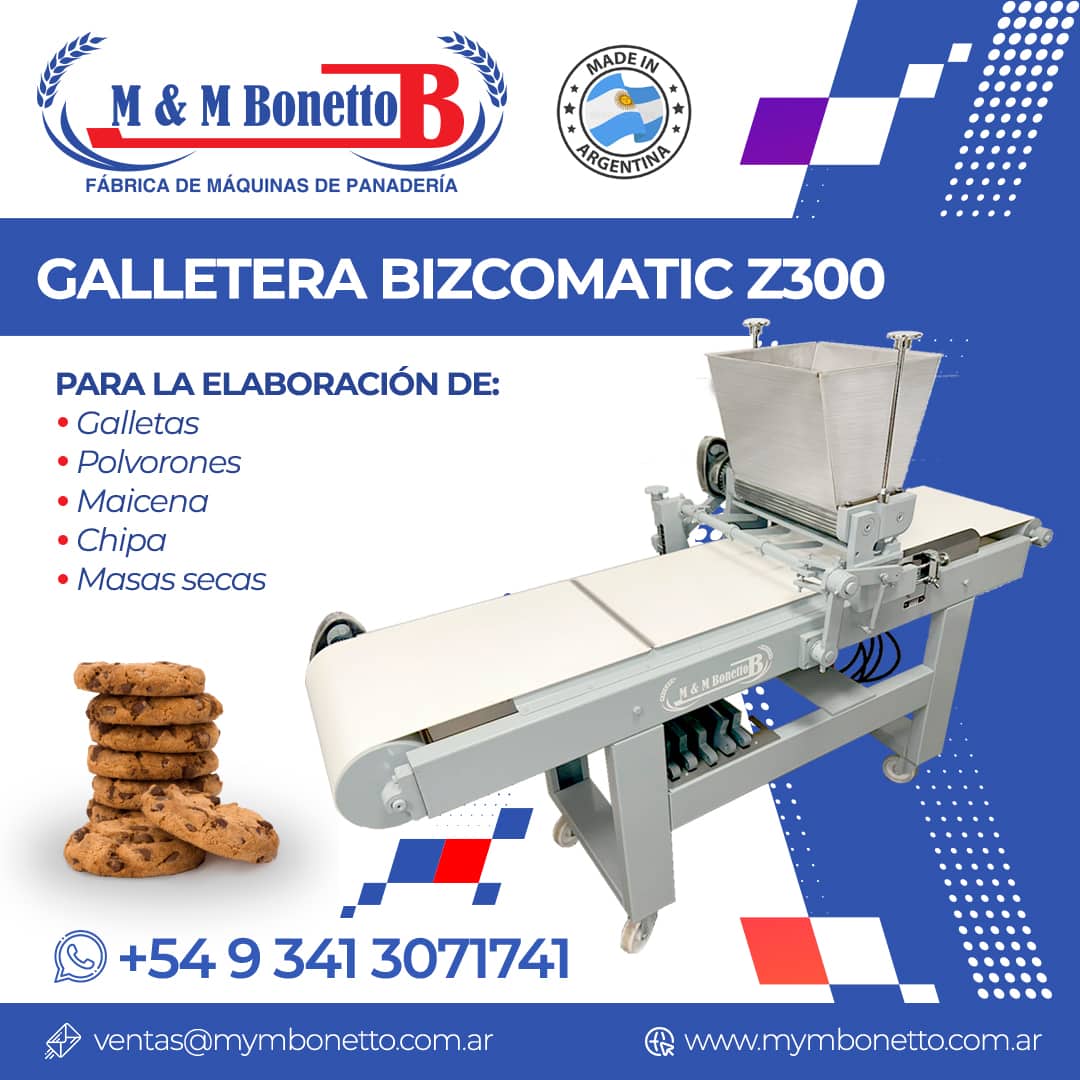 La Galletera Bizcomatic de MYM Bonetto: Innovación y Eficiencia en Panadería