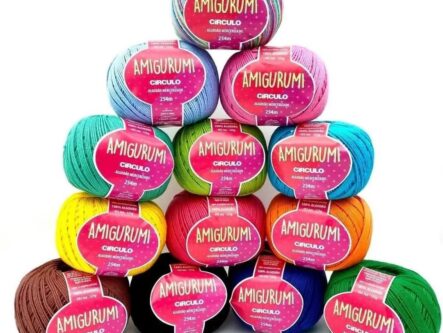 hilo circulo amigurumi