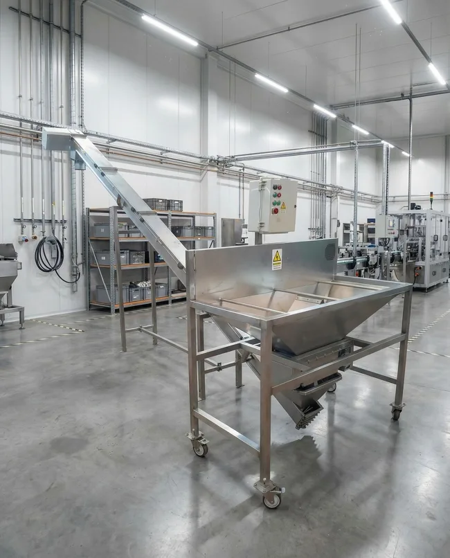 triturador de cascara de huevo fabricado por ingeniero galimberti y cia para la industria avicola