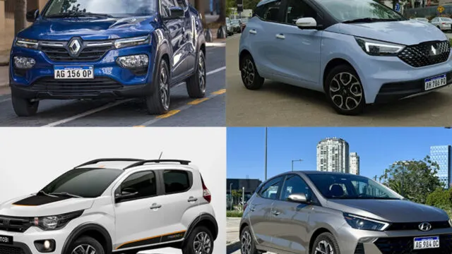 Autos con aumentos de julio: los 10 modelos más económicos del mercado argentino. Fotografía editorial relacionada con Autos aumentos julio. publicada en Noticias Web
