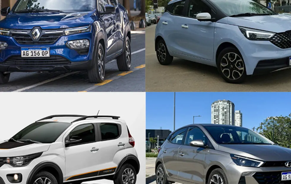 Autos con aumentos de julio: los 10 modelos más económicos del mercado argentino. Fotografía editorial relacionada con Autos aumentos julio. publicada en Noticias Web