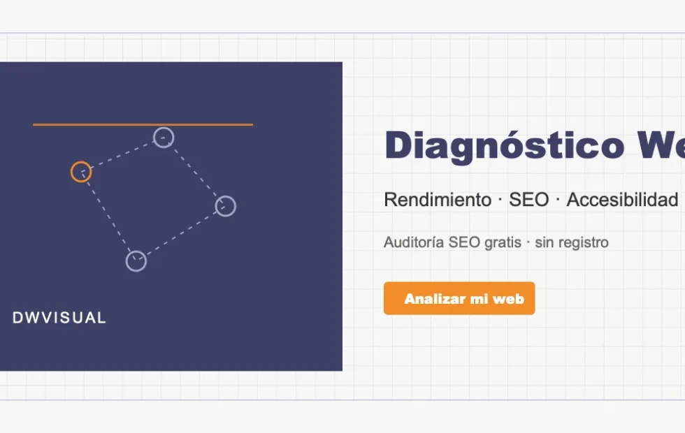Diagnóstico web gratuito: cómo rinde un sitio en celulares y computadoras. Imagen destacada sobre diagnóstico web gratuito. publicada en Noticias Web