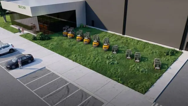 Grupo Silcar construye una nueva sede en el Parque Industrial Pergamino. Fotografía editorial relacionada con nueva sede Grupo Silcar Pergamino. publicada en Noticias Web