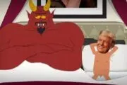 South Park provoca a la Casa Blanca con un Trump recreado por inteligencia artificial. Fotografía editorial relacionada con South Park Trump inteligencia artificial. publicada en N