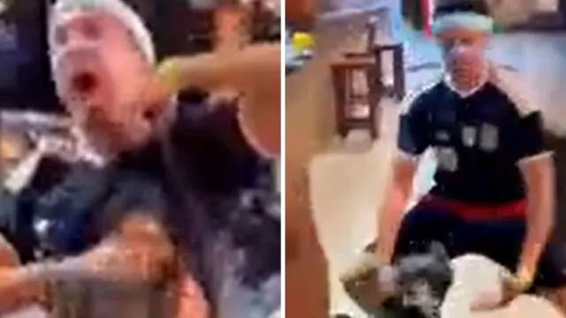 Turista argentino en Brasil niega acusación de gestos racistas durante festejo. Fotografía editorial relacionada con turista argentino denunciado en Brasil. publicada en Noticias W