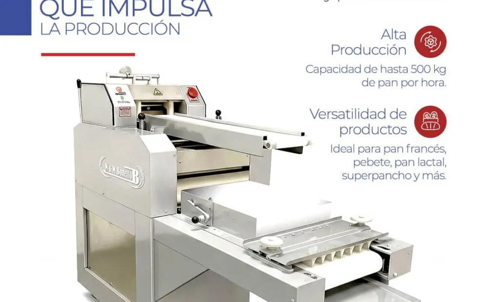 Aumentar la producción de pan sin sumar personal exige equilibrar toda la línea. Imagen destacada sobre aumentar la producción de pan. publicada en Noticias Web