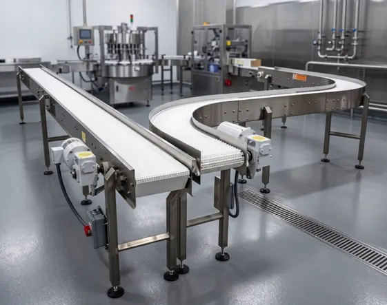 Cinta transportadora industrial: cómo elegirla según cada proceso. Imagen destacada sobre cinta transportadora industrial. publicada en Noticias Web