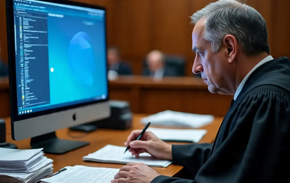 La Justicia revisa el mito del juez absolutamente neutral. Fotografía editorial relacionada con Justicia revisa mito juez absolutamente. publicada en Noticias Web