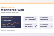 Monitoreo web: cómo evitar caídas, formularios rotos y pérdidas de consultas. Fotografía editorial relacionada con monitoreo web para PyMEs. publicada en Noticias Web