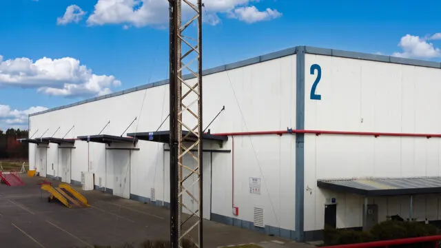 Nave logística de 8.500 m² suma capacidad operativa cerca de Rosario. Fotografía editorial relacionada con depósito logístico cerca de Rosario. publicada en Noticias Web