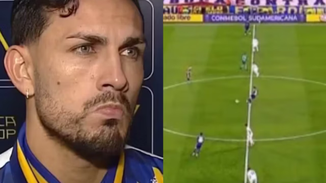 Paredes explicó por qué Boca sacó del medio en los dos tiempos ante Recoleta. Fotografía editorial relacionada con Paredes explicó Boca sacó medio. publicada en Noticias Web