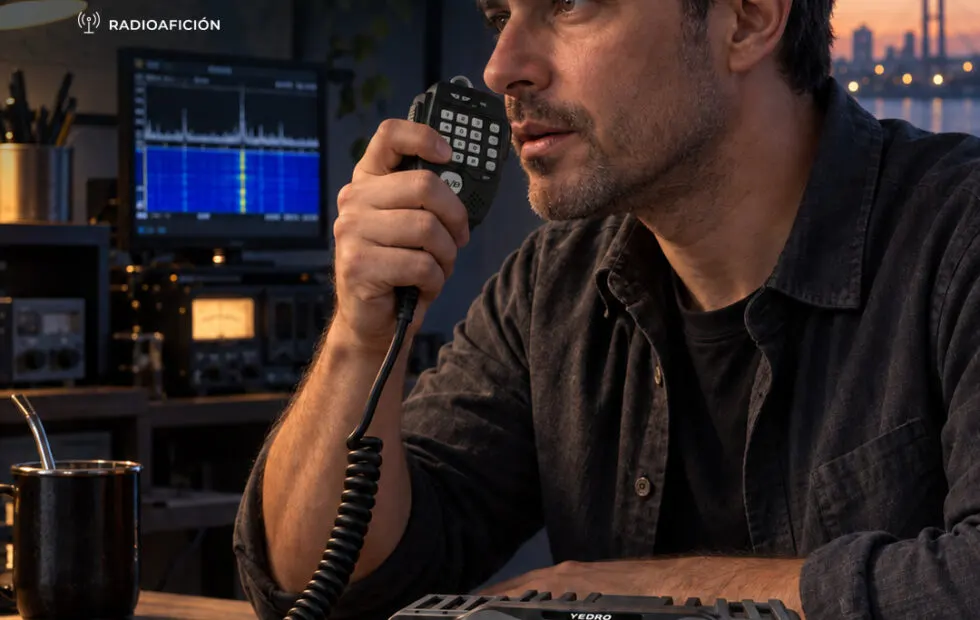 Cómo armar una estación de radioaficionado VHF/UHF versátil y ordenada. Imagen destacada sobre estación de radioaficionado VHF/UHF. publicada en Noticias Web