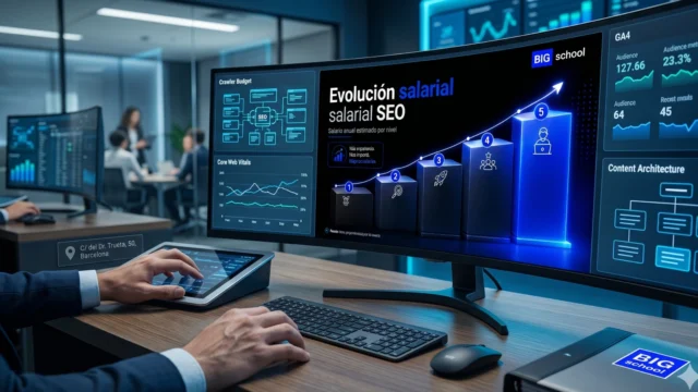 Cómo estudiar SEO en 2026 según el objetivo profesional. Imagen destacada sobre estudiar SEO en 2026. publicada en Noticias Web