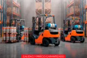 Cuándo sumar un autoelevador para evitar demoras en el depósito. Imagen destacada sobre sumar un autoelevador. publicada en Noticias Web