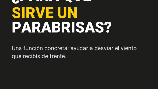 Fábrica de parabrisas para motos: cómo elegir el modelo correcto. Imagen destacada sobre fábrica de parabrisas para motos. publicada en Noticias Web