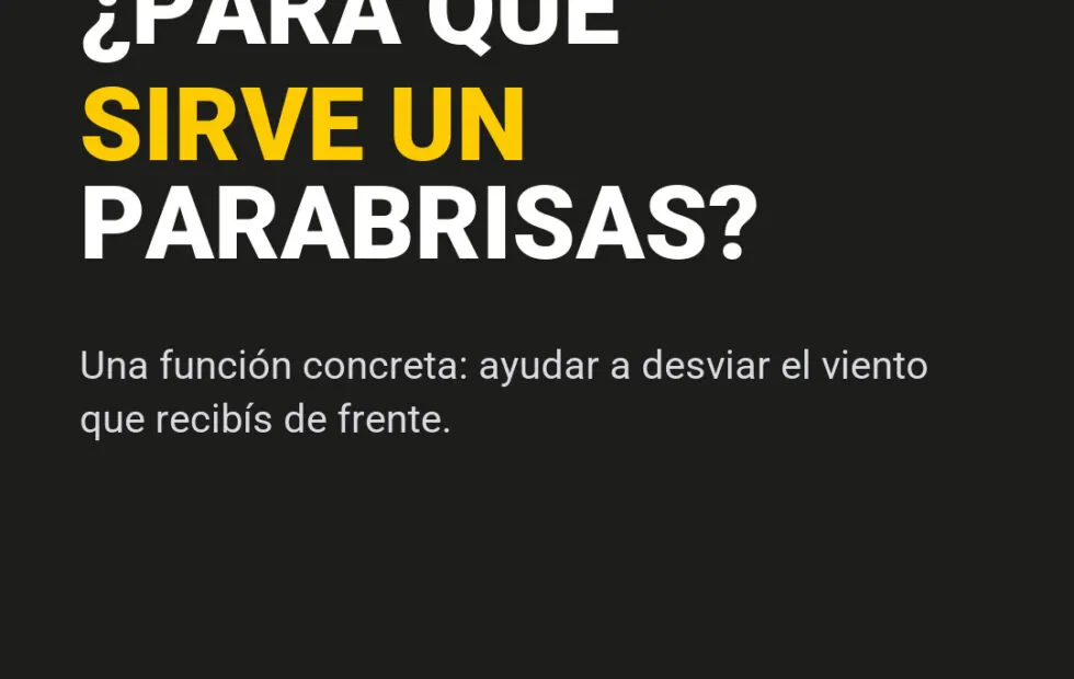 Fábrica de parabrisas para motos: cómo elegir el modelo correcto. Imagen destacada sobre fábrica de parabrisas para motos. publicada en Noticias Web