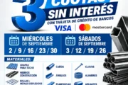 Herramat ofrece 3 cuotas sin interés en materiales durante septiembre. Fotografía editorial relacionada con 3 cuotas sin interés Herramat. publicada en Noticias Web