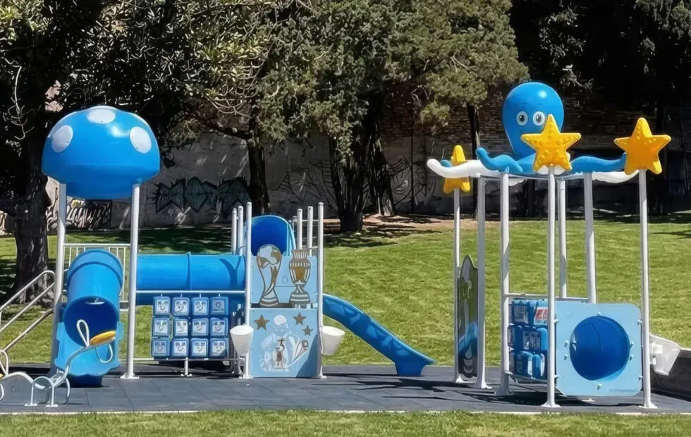 Juegos para plazas: claves de seguridad, inclusión y diseño. Imagen destacada sobre juegos para plazas. publicada en Noticias Web