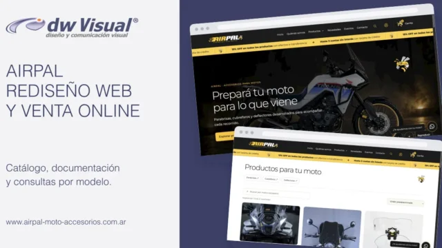 AIRPAL renueva su web con catálogo y venta online de accesorios para motos. Fotografía editorial relacionada con catálogo de accesorios para motos. publicada en Noticias Web