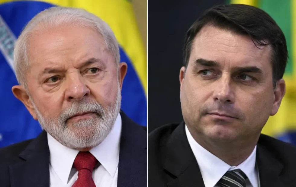 Brasil: Lula y Flávio Bolsonaro se enfrentaron por corrupción y seguridad. Fotografía editorial relacionada con debate Lula Flávio Bolsonaro. publicada en Noticias Web