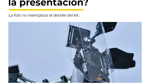 Cómo confirmar qué incluye un kit de parabrisas para moto. Imagen destacada sobre kit de parabrisas para moto. publicada en Noticias Web
