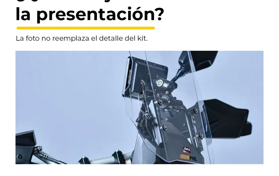 Cómo confirmar qué incluye un kit de parabrisas para moto. Imagen destacada sobre kit de parabrisas para moto. publicada en Noticias Web