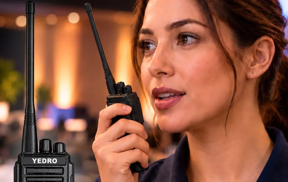 Cómo coordinar personal con handy en comercios y eventos. Imagen destacada sobre coordinar personal con handy. publicada en Noticias Web
