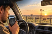 Cómo organizar los canales de radio en un establecimiento rural. Fotografía editorial relacionada con canales de radio en el campo. publicada en Noticias Web
