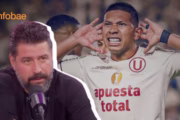 Mauro Cantoro respaldó a Edison Flores y encendió la pelea en Universitario. Fotografía editorial relacionada con Edison Flores en Universitario. publicada en Noticias Web