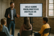 Imagen ilustrativa generada con IA: Microjuris presenta un ciclo sobre problemáticas digitales de NNA