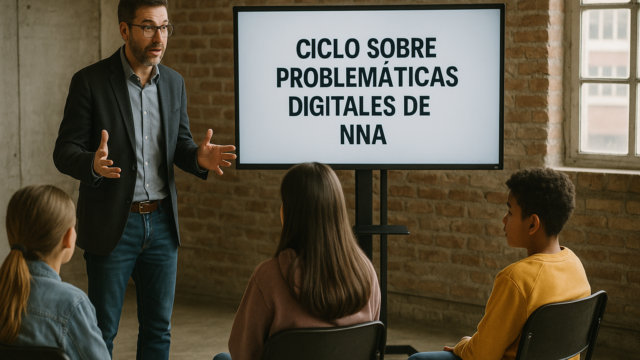 Imagen ilustrativa generada con IA: Microjuris presenta un ciclo sobre problemáticas digitales de NNA
