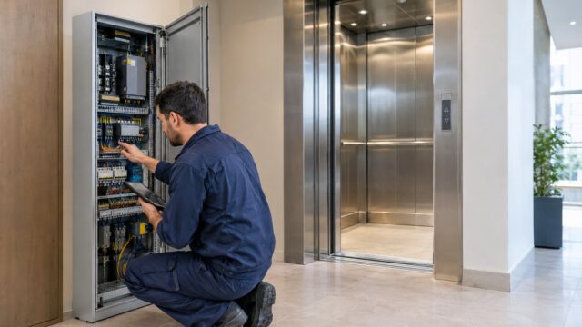 Modernización de ascensores: qué evaluar antes de actualizar un equipo. Imagen destacada sobre modernización de ascensores. publicada en Noticias Web