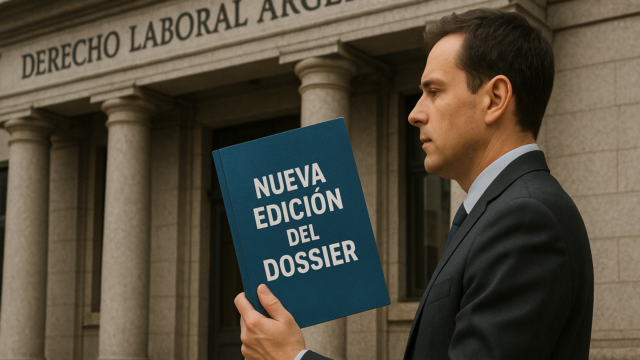 Imagen ilustrativa generada con IA: Nueva edición del dossier sobre la reforma del derecho laboral argentino