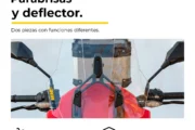 Parabrisas y deflector de moto: diferencias y compatibilidad. Imagen destacada sobre deflector de moto. publicada en Noticias Web