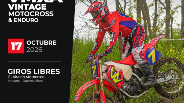 VMXA Navarro 2026 reunió motocross y enduro vintage en Buenos Aires. Imagen destacada sobre VMXA Navarro 2026. publicada en Noticias Web
