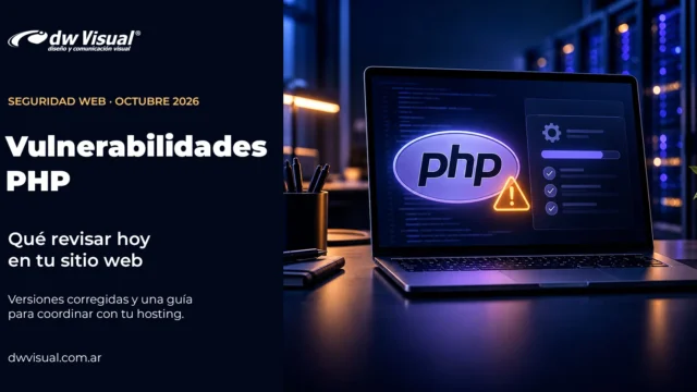 Vulnerabilidades críticas de PHP: qué deben revisar las empresas. Imagen destacada sobre vulnerabilidades críticas de PHP. publicada en Noticias Web